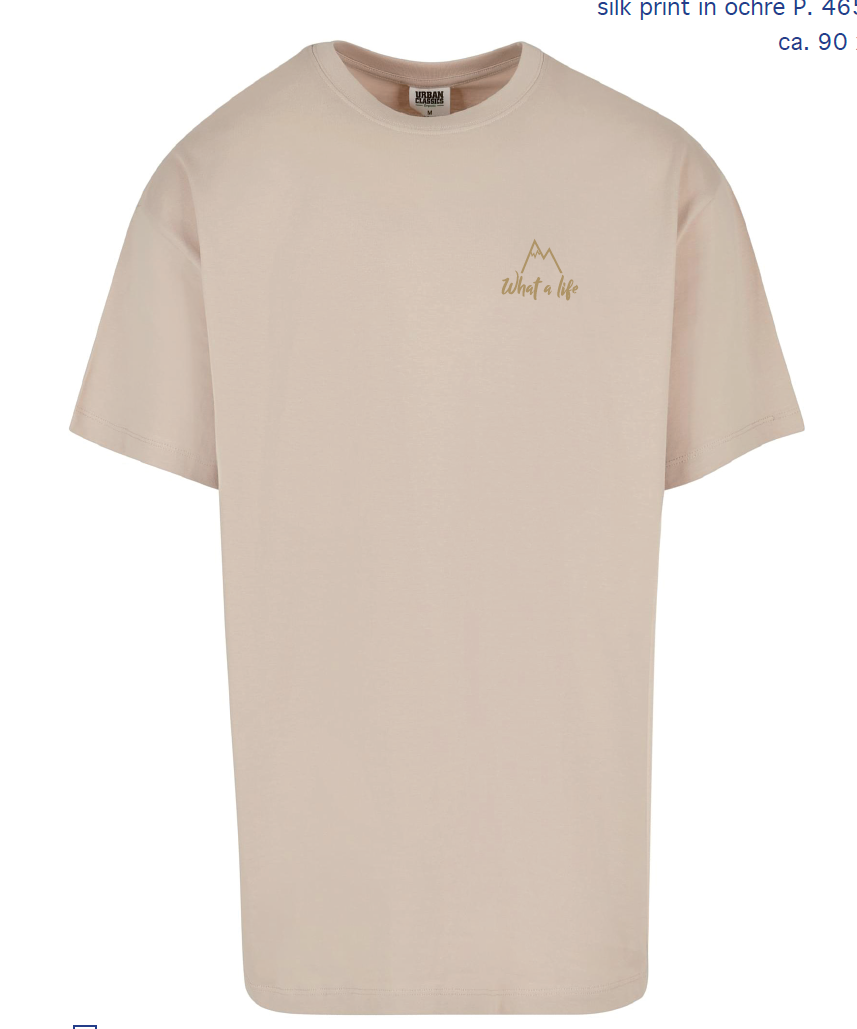 Mountain logo t shirts - Beige