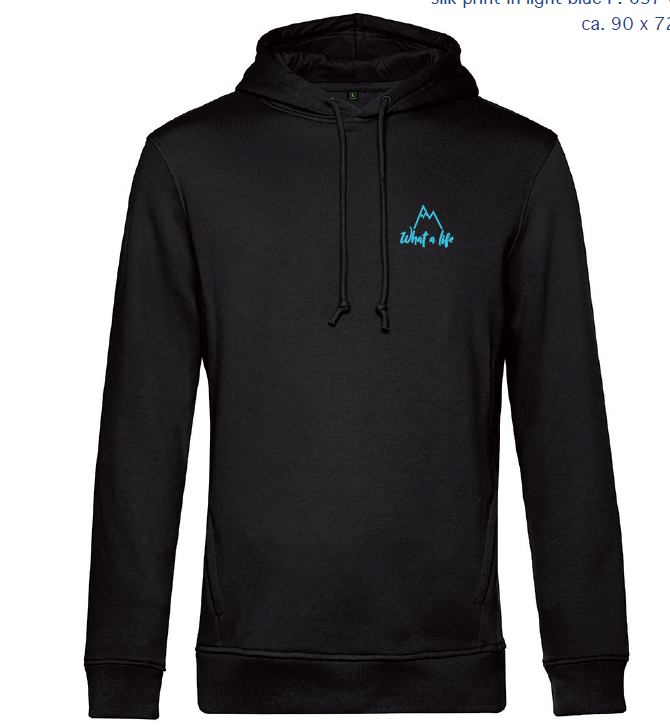 OC black hoodie