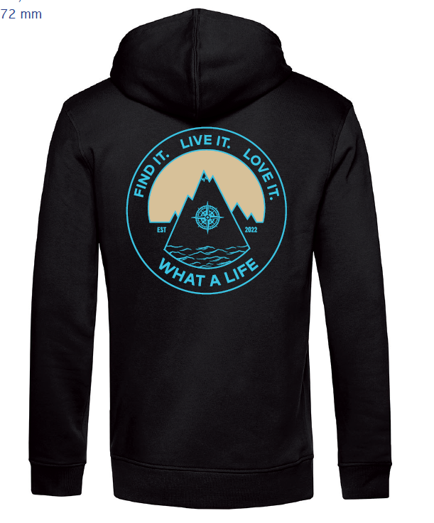 OC black hoodie