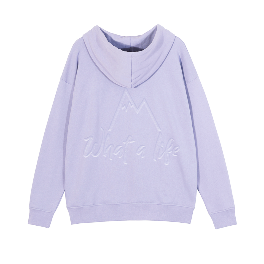 3D Relief - Pastel Purple